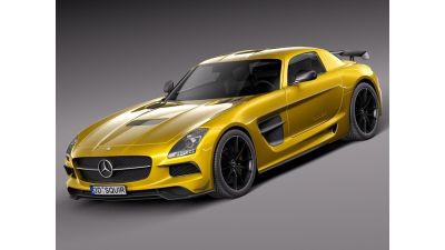 Mercedes SLS AMG Black 2013