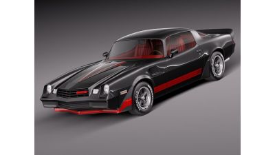 Chevrolet Camaro 1980 Z28 3D Model