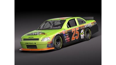 Nascar 2010 chevrolet impala ss godaddy cat pepsi