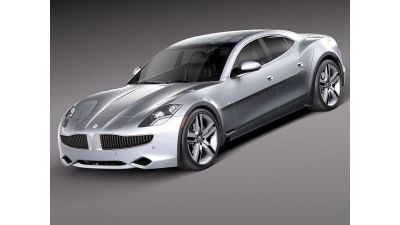 Fisker Karma 2012 3D Model