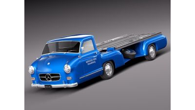 Mercedes Renntransporter 1954