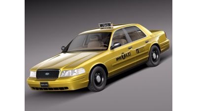 New York Taxi yellow cab 1998-2001