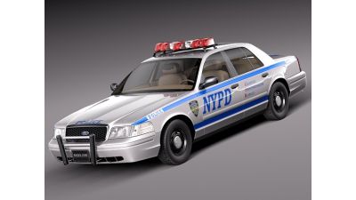 Police car NYPD USA 1998-2011