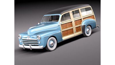 Ford 1948 Woody Station Wagon