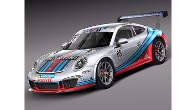 Porsche 911 GT3Cup 2013 Martini