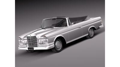 Mercedes-Benz 300SE W112 Convertible