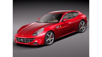 Ferrari FF 2012 3D Model