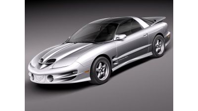 Pontiac Firebird TransAm 1999-2003 3D Model