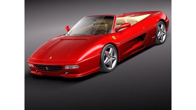 Ferrari F355 spider 1994-1999 3D Model