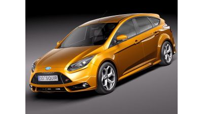 Ford Focus ST 2012 3D Model