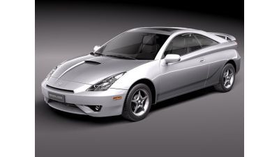 Toyota Celica VII 1999-2005 3D Model