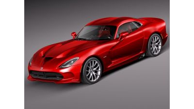 Dodge Viper GTS 2013 3D Model