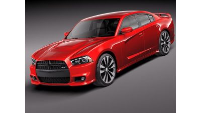 Dodge Charger SRT8 2012 3D Model