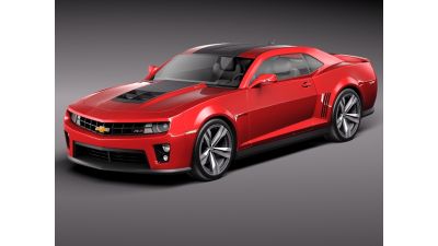 Chevrolet Camaro ZL1 2012 3D Model