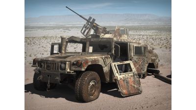 Hummer HMMWV Destroyed