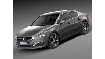 Peugeot 508 sedan 2015