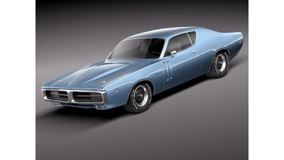 Dodge Charger 1971 3D Model