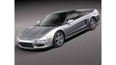 Honda NSX 1990 3D Model