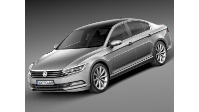 Volkswagen Passat B8 sedan 2015