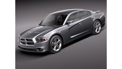 Dodge Charger 2012 3D Model