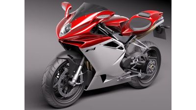 MV Agusta F4 2010 3D Model