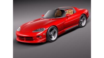 Dodge Viper RT/10 1992-2002 3D Model