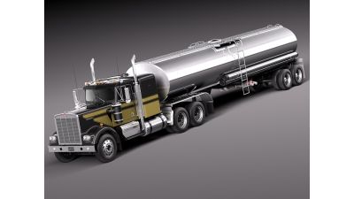 Kenworth W900 Tanker Truck 1974