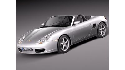 Porsche Boxster S 1996 - 2004 3D Model