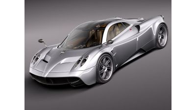 Pagani Huayra 2012 3D Model