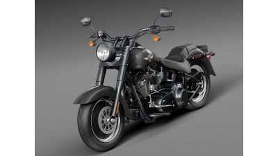 Harley Davidson Fatboy S Black Matt 2016