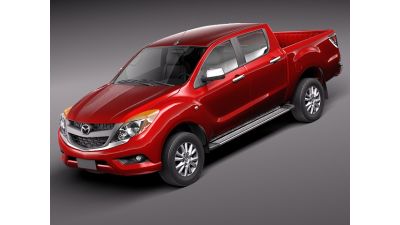 Mazda BT-50 2012 3D Model