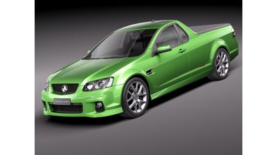 Holden VE II Commodore Ute SSV 2011 3D Model