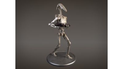 Star Wars Battle Droid rigged