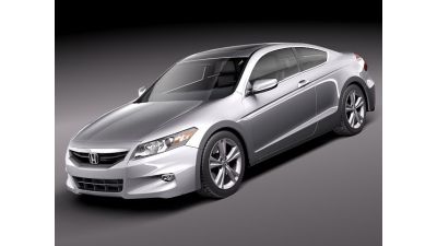 Honda Accord Coupe 2011 3D Model