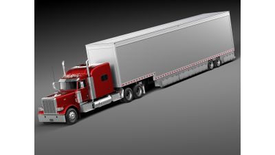 Peterbilt 389 Sleeper Cab Trailer 2015