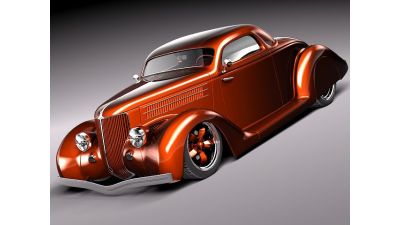 Ford 1936 Coupe Custom Hot Rod