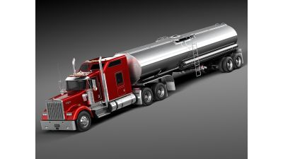 Kenworth W900 Sleeper Cab Tanker 2014