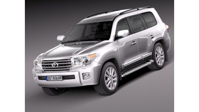 Toyota Landcruiser 2013 3D Model