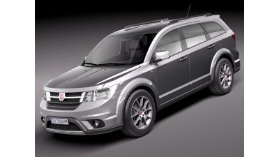 Fiat Freemont 2012 3D Model