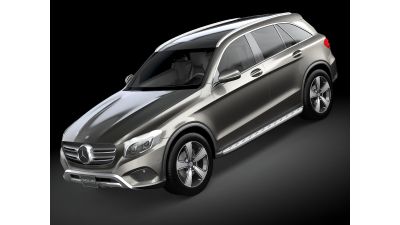 LowPoly Mercedes-Benz GLC 2016