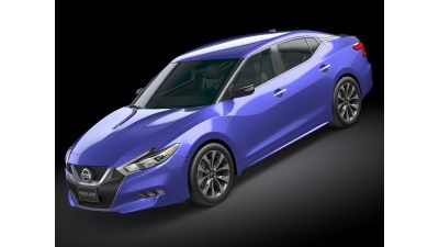 LowPoly Nissan Maxima 2016