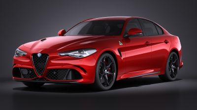 Alfa Romeo Giulia Quadrifoglio 2016 VRAY