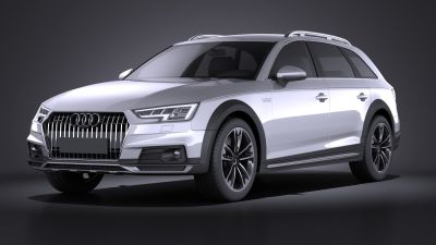 Audi A4 Allroad Quattro 2017 VRAY