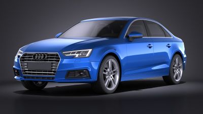 Audi A4 Sedan 2016 VRAY