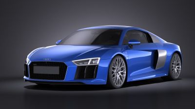 Audi R8 V10 2016 VRAY