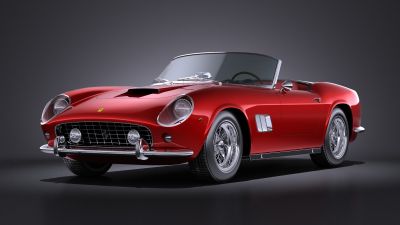 Ferrari 250gt California Spyder 1958 VRAY