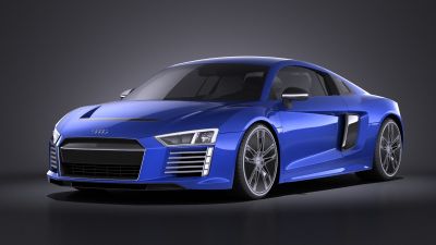 Audi R8 e-tron 2016 VRAY