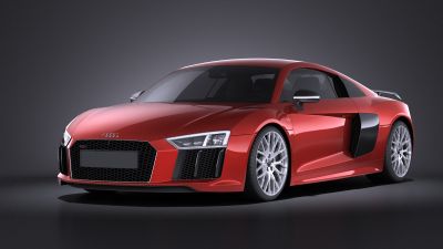 Audi R8 V10 Plus 2016 VRAY