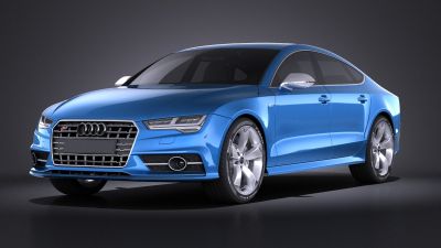 Audi S7 Sportback 2015 VRAY