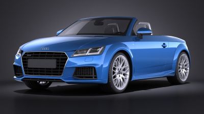 Audi TT Roadster 2015 VRAY